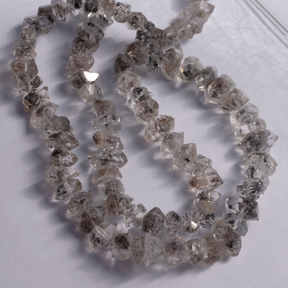  Gems For Jewels 4-4.5mm Perfect Natural Rondelle Gray